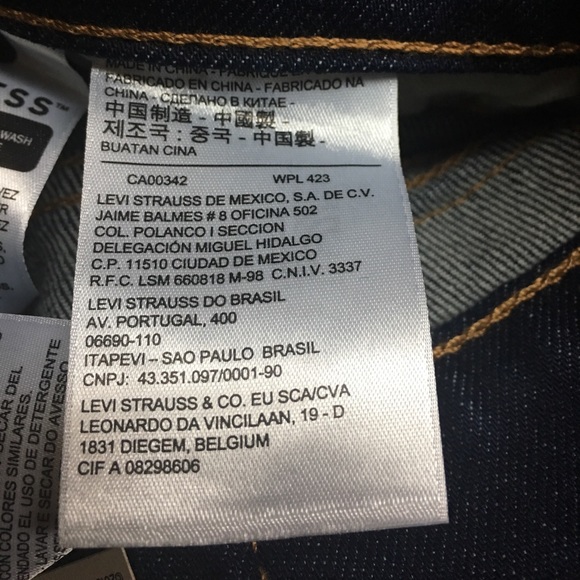 ⬇️Mens Levi's 511 slim stretch jeans sz 31x32 - Picture 4 of 5